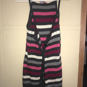 Spaghetti Strap Sleeveless Cardigan